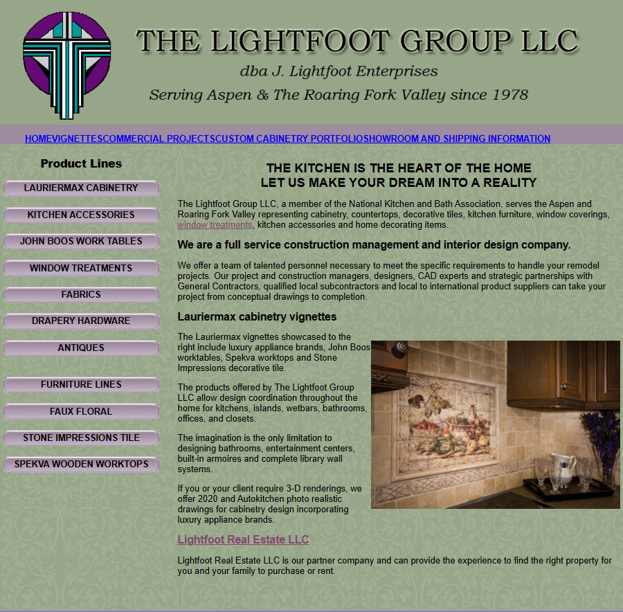 Lightfoot original site